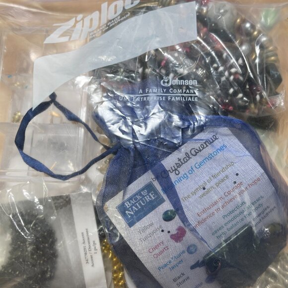 Jewelry Junk Bag 4lb XL Broken, Tangled, Tarnished, Scrap for Crafting, Upcycle, - Picture 14 of 16